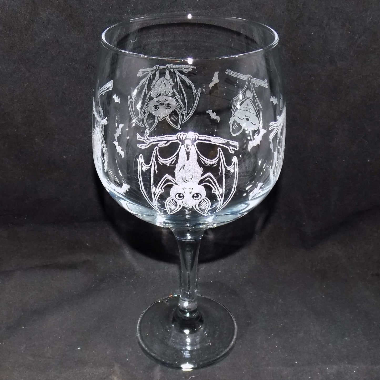 'Going Batty' Gin Glass