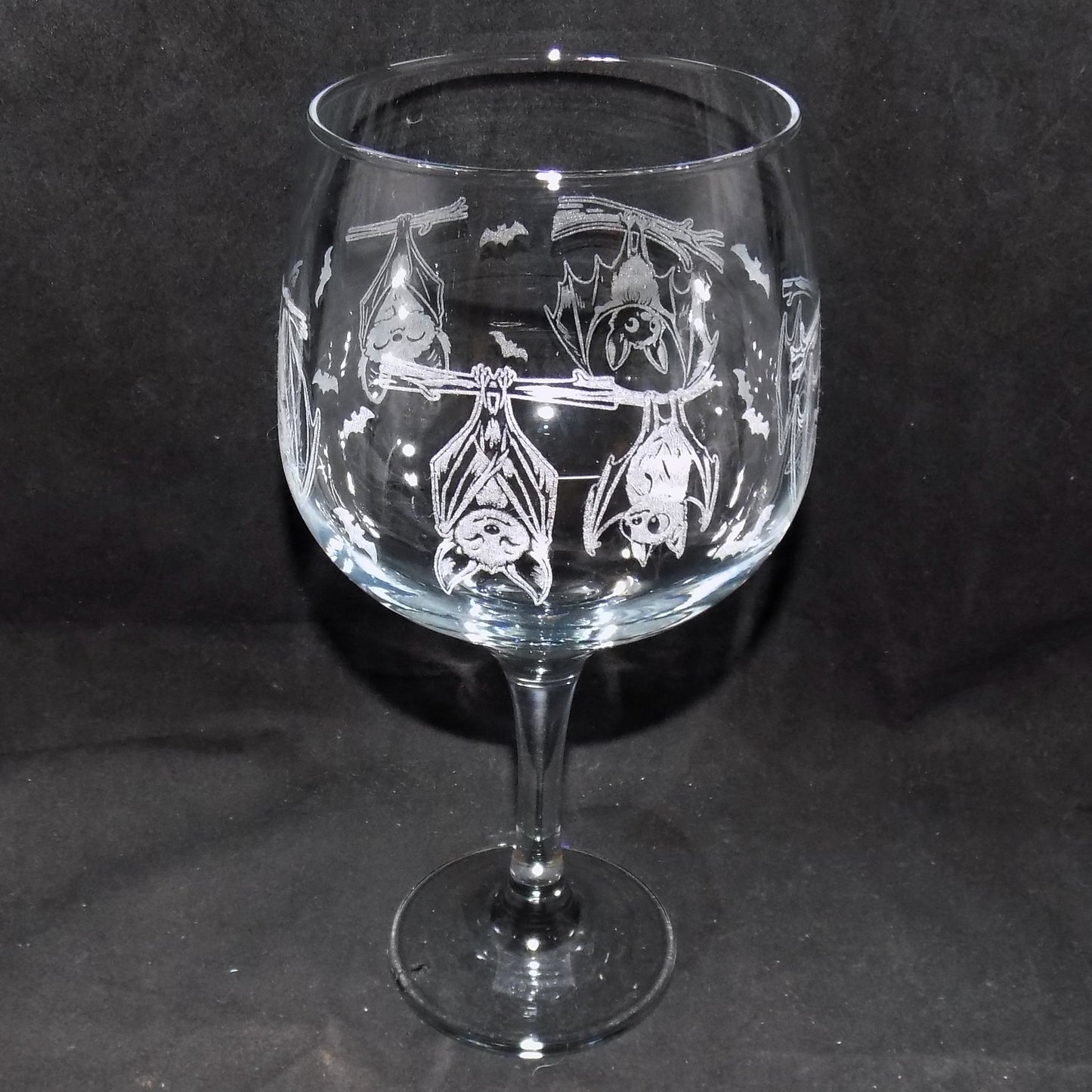'Going Batty' Gin Glass