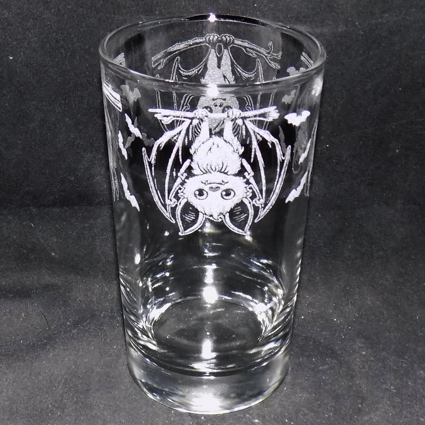 "Going Batty" Tall Glass
