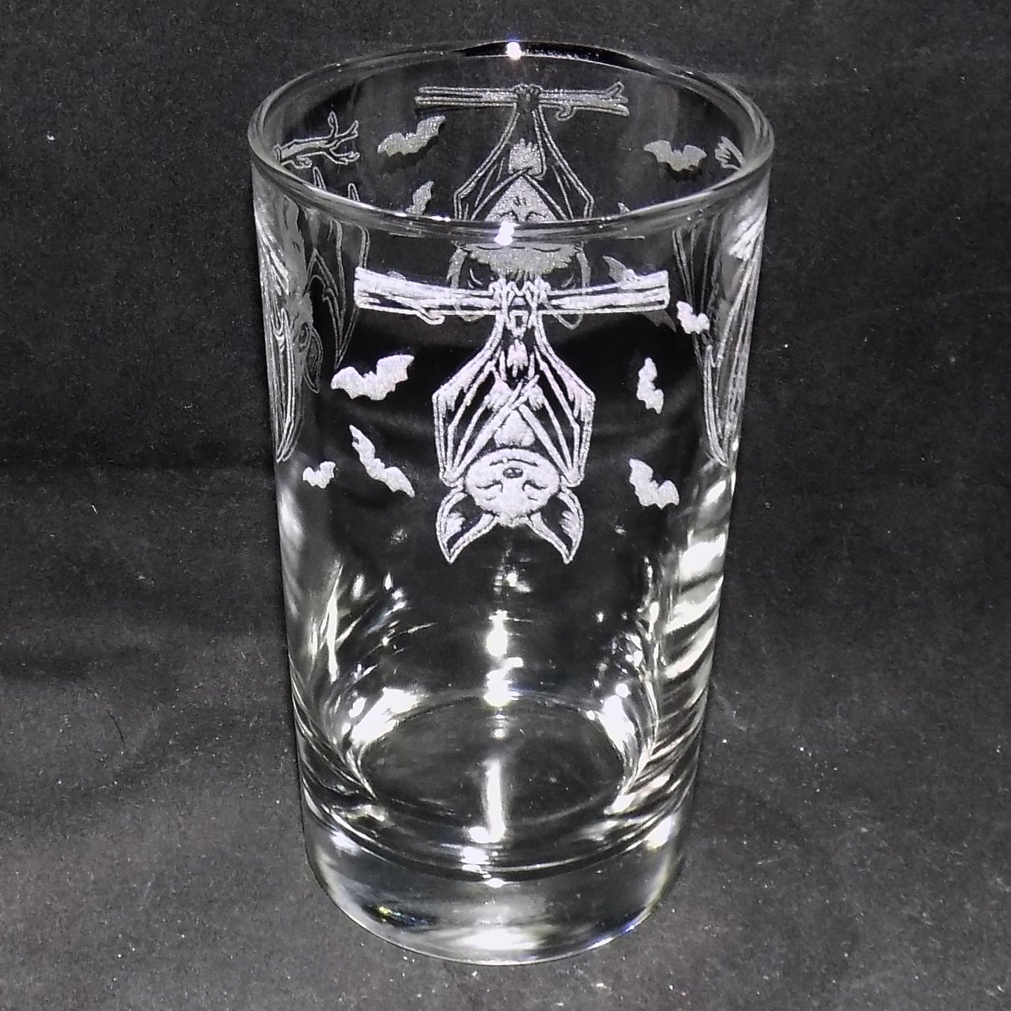 "Going Batty" Tall Glass