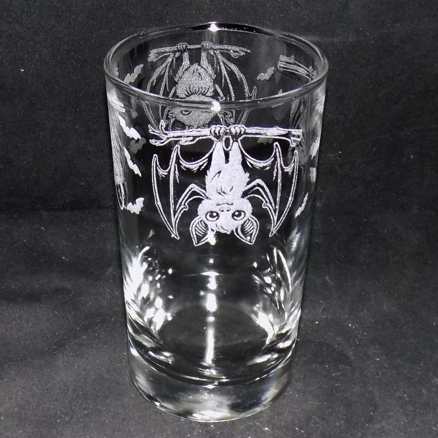 "Going Batty" Tall Glass