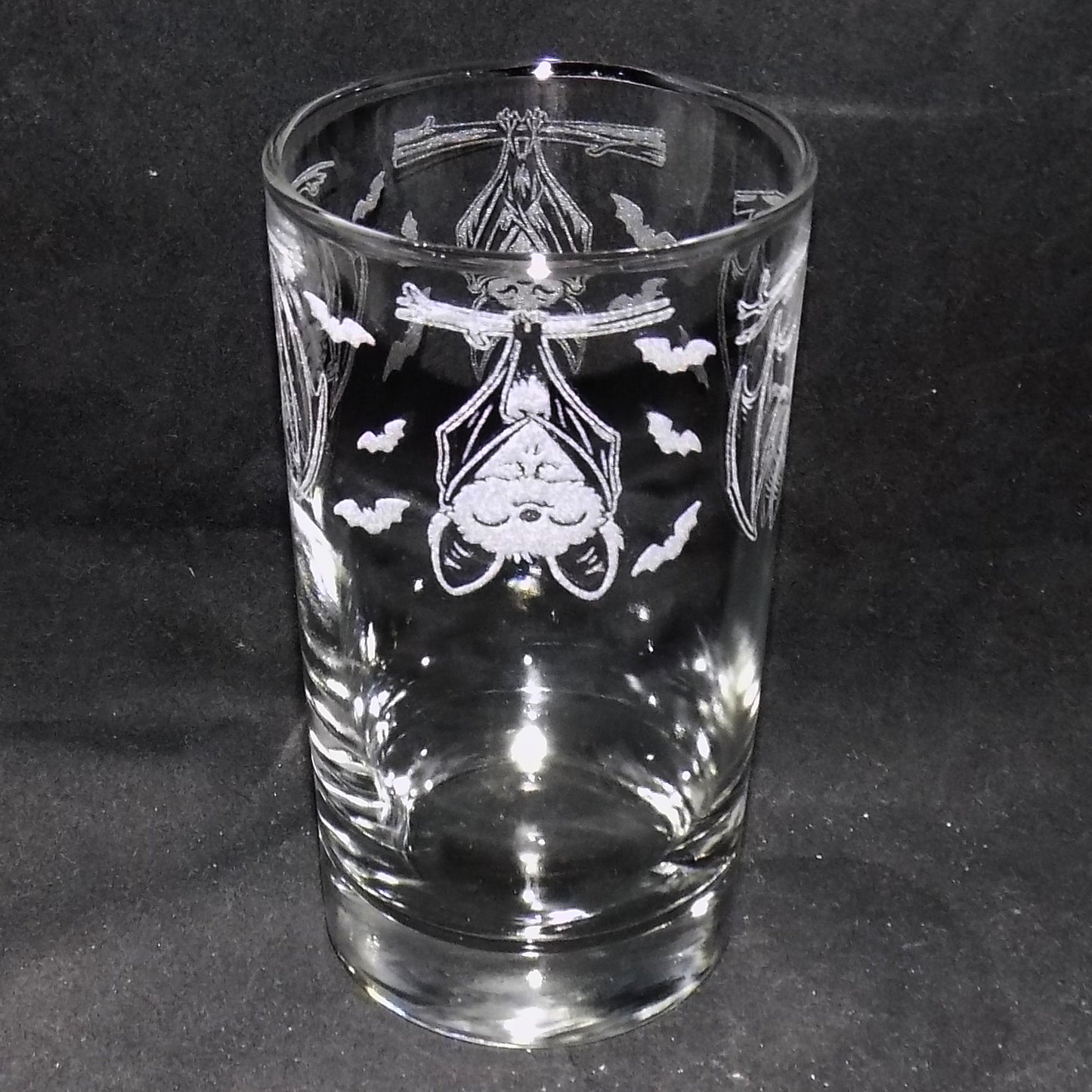 "Going Batty" Tall Glass