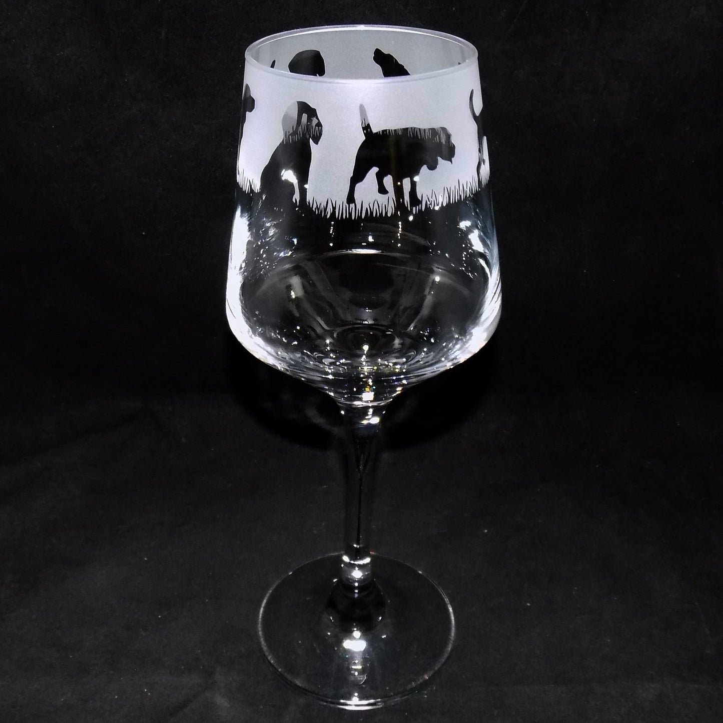 Beagle Stemmed Wine Glass