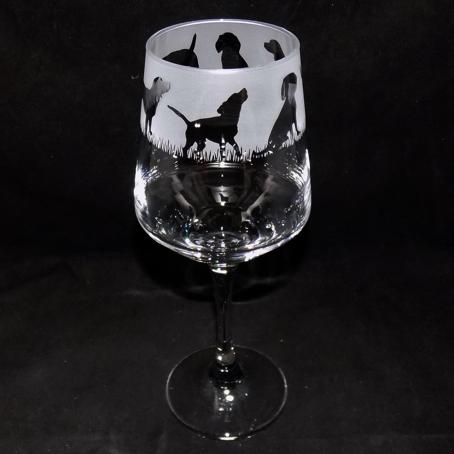 Beagle Stemmed Wine Glass