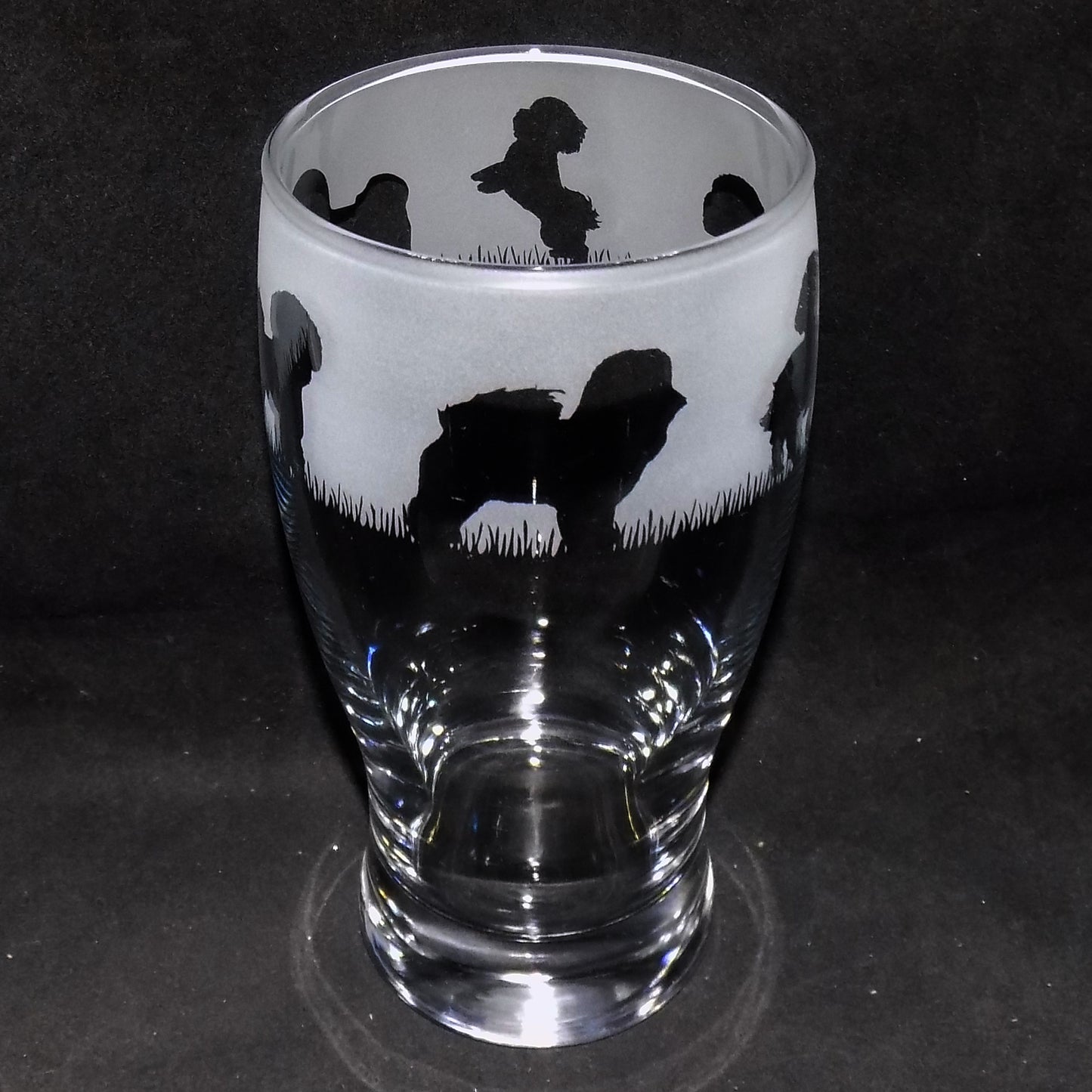 Bichon Frise Pint Glass