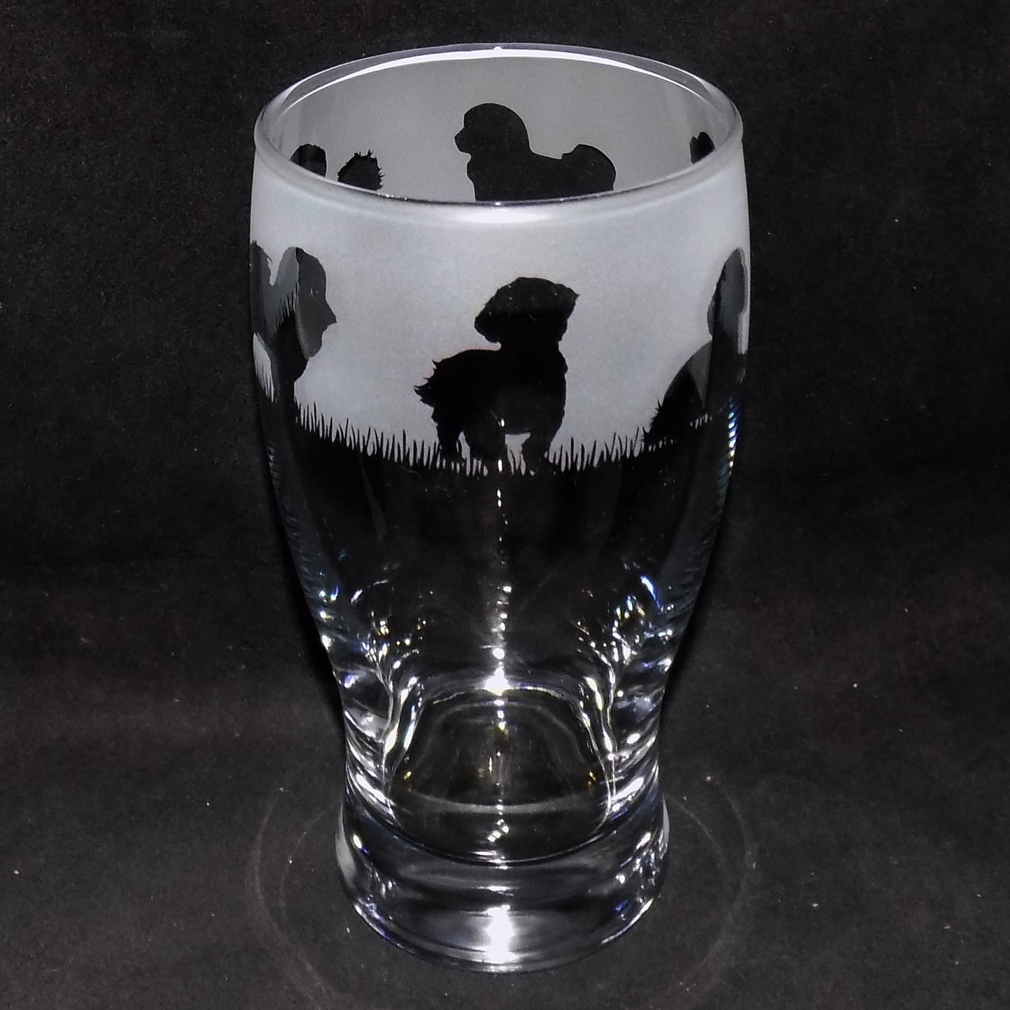 Bichon Frise Pint Glass