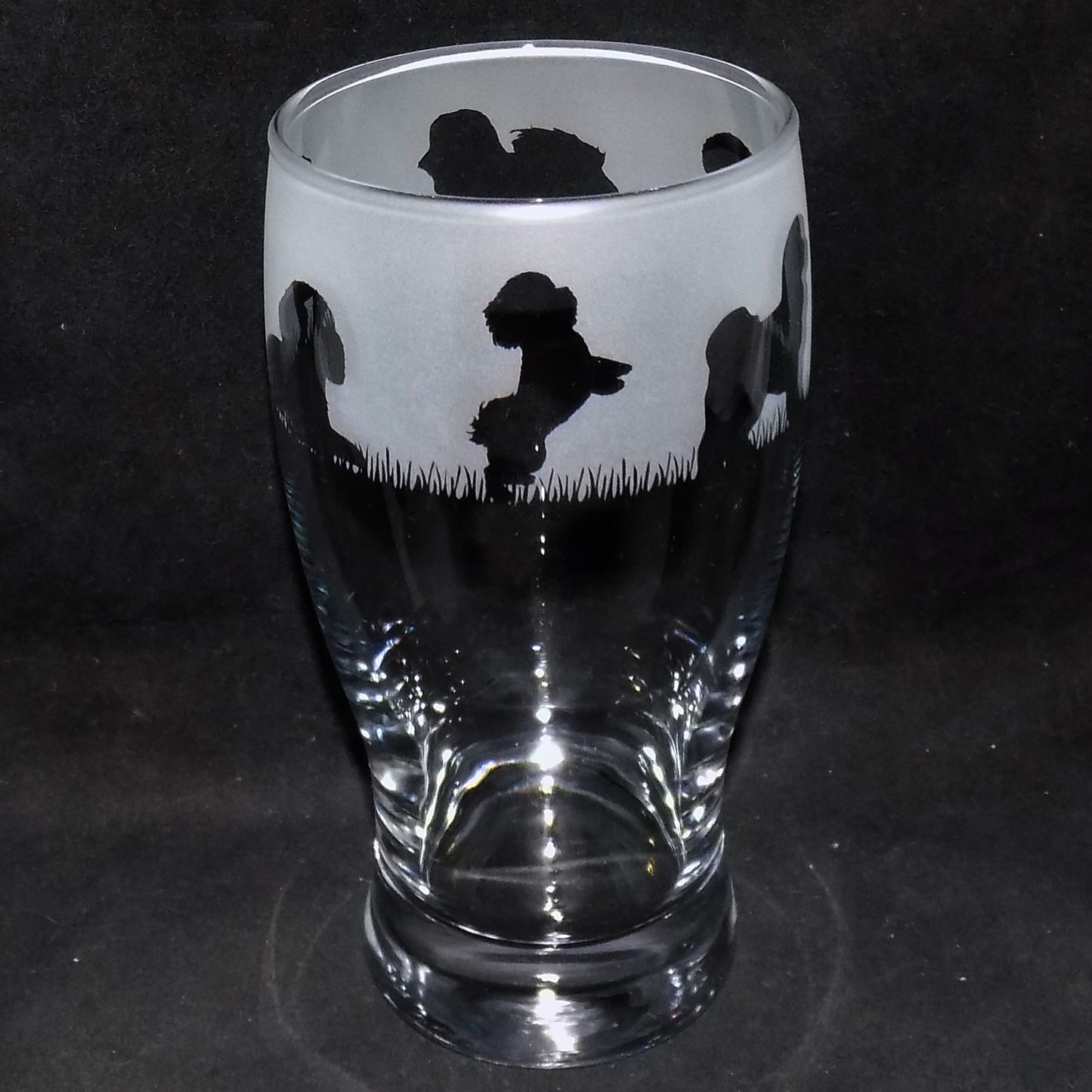 Bichon Frise Pint Glass