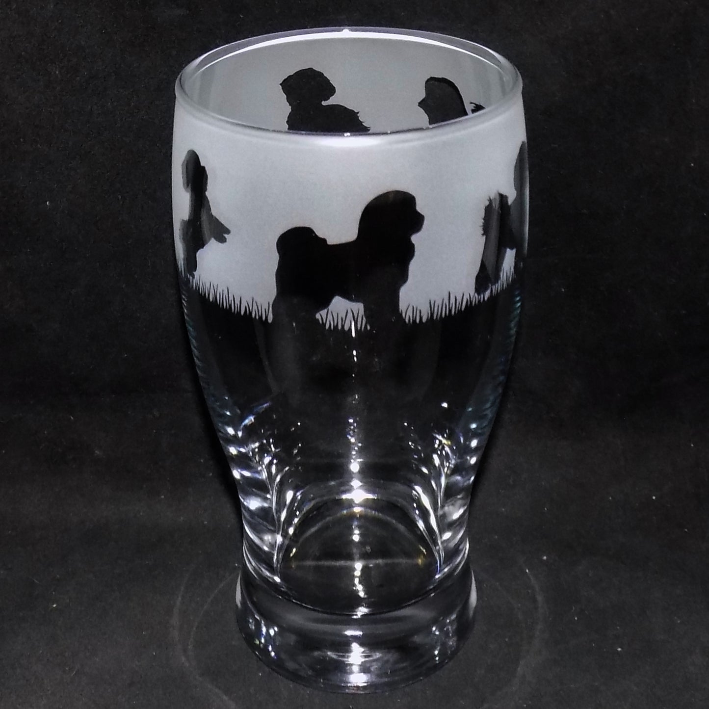 Bichon Frise Pint Glass