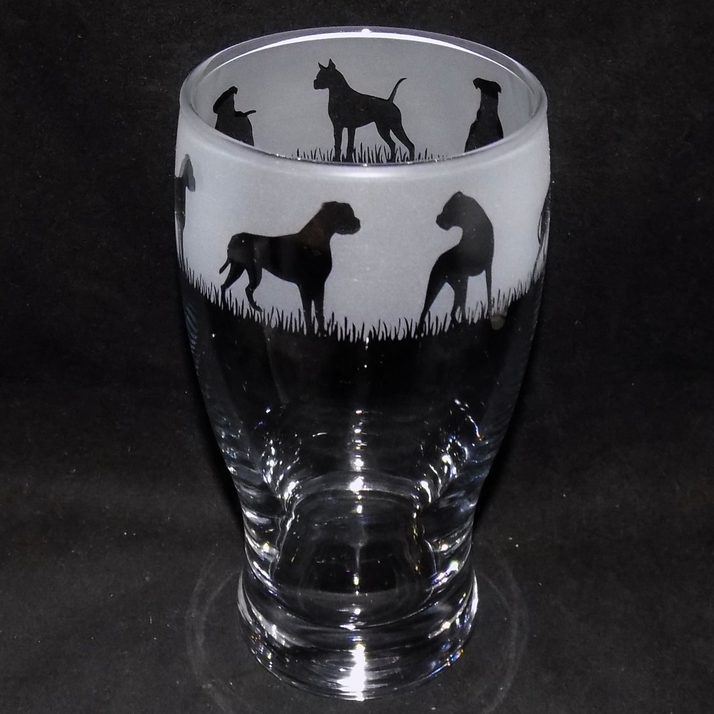 Boxer Pint Glass