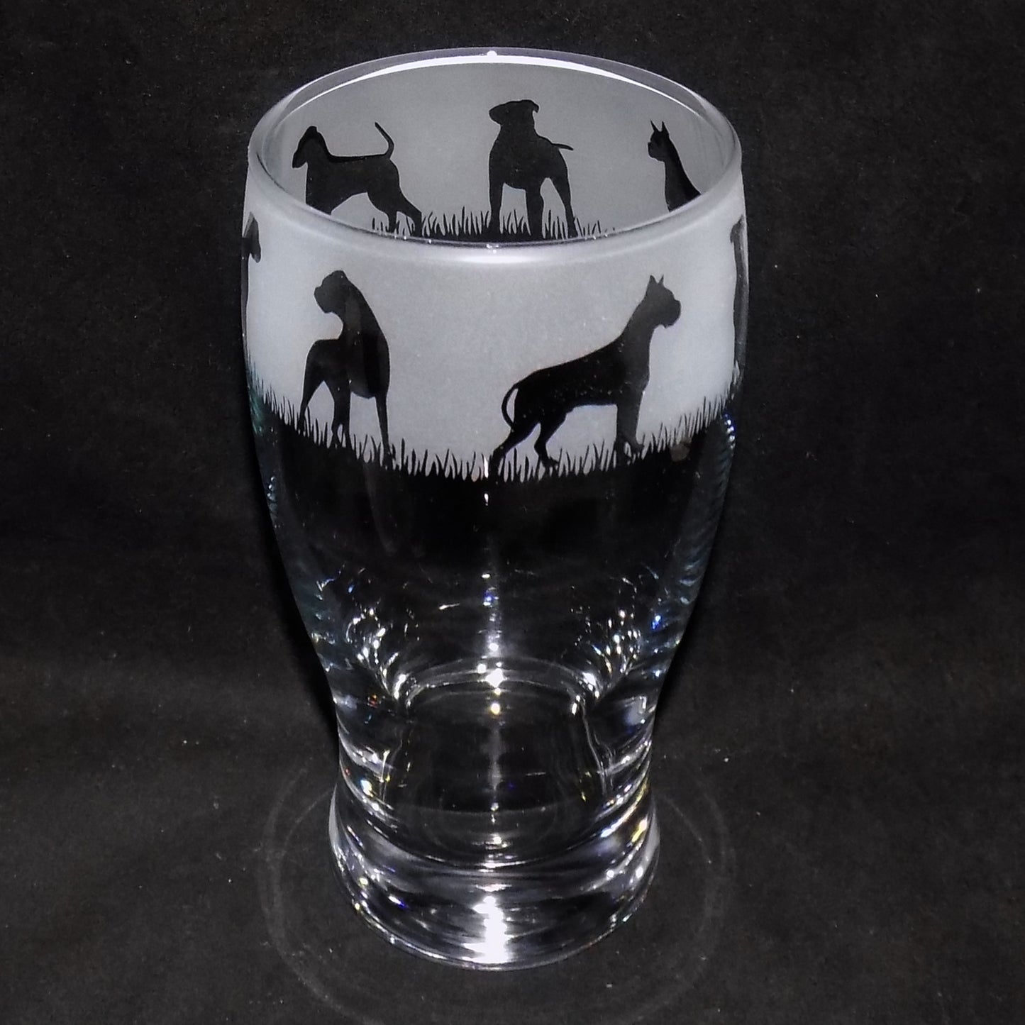 Boxer Pint Glass