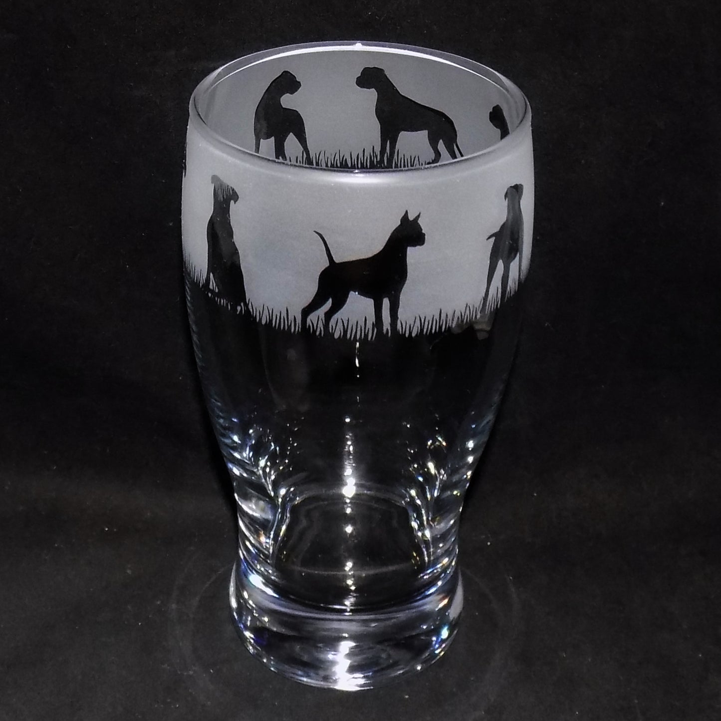 Boxer Pint Glass