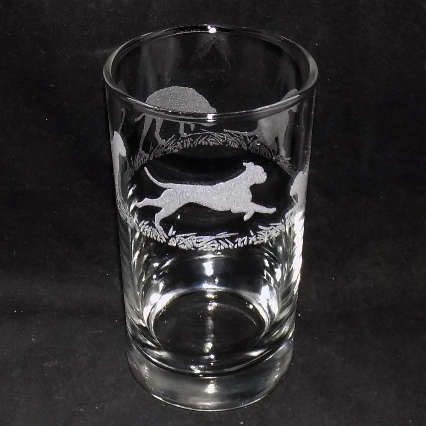 Boxer Dog Tall Glass
