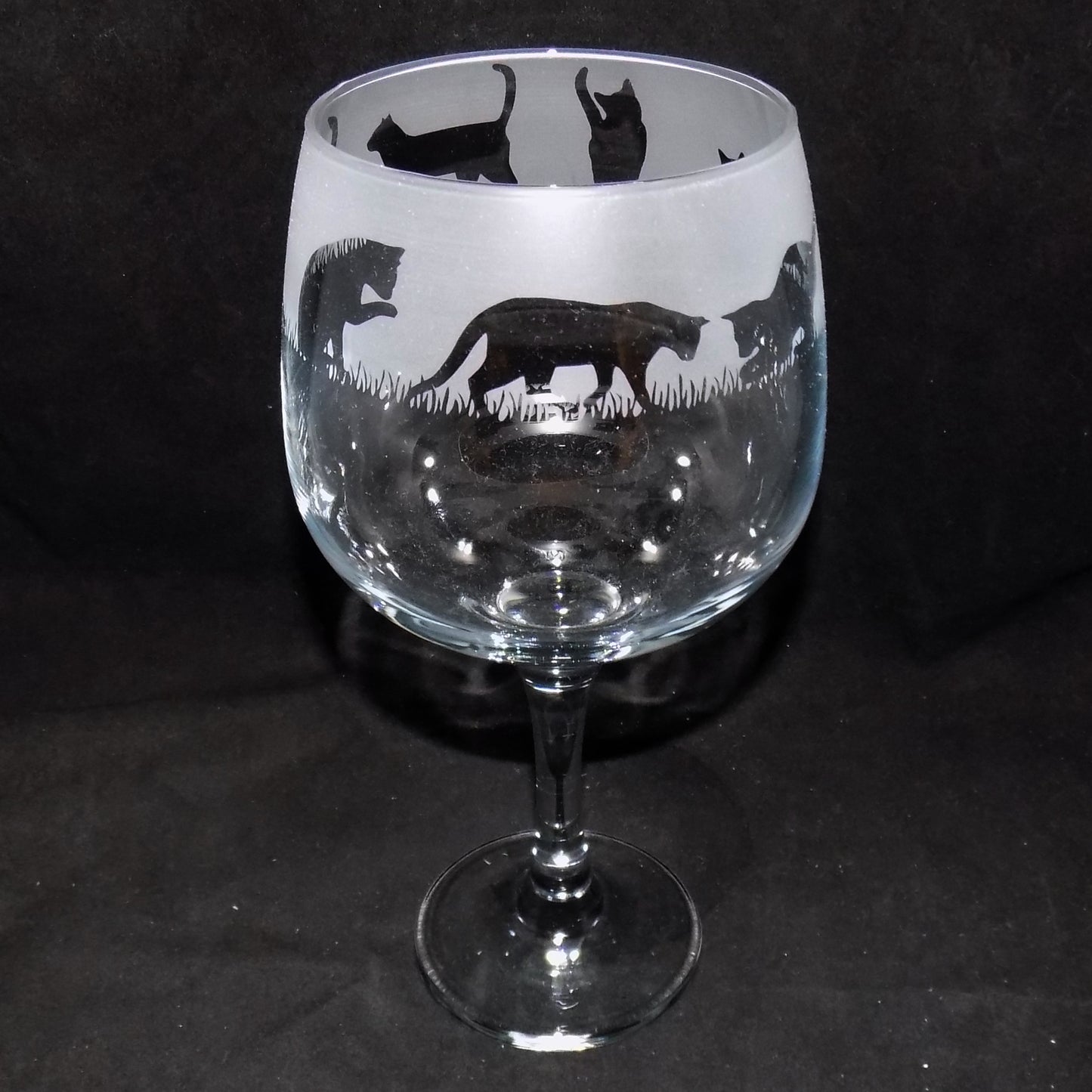 Cat Gin Glass