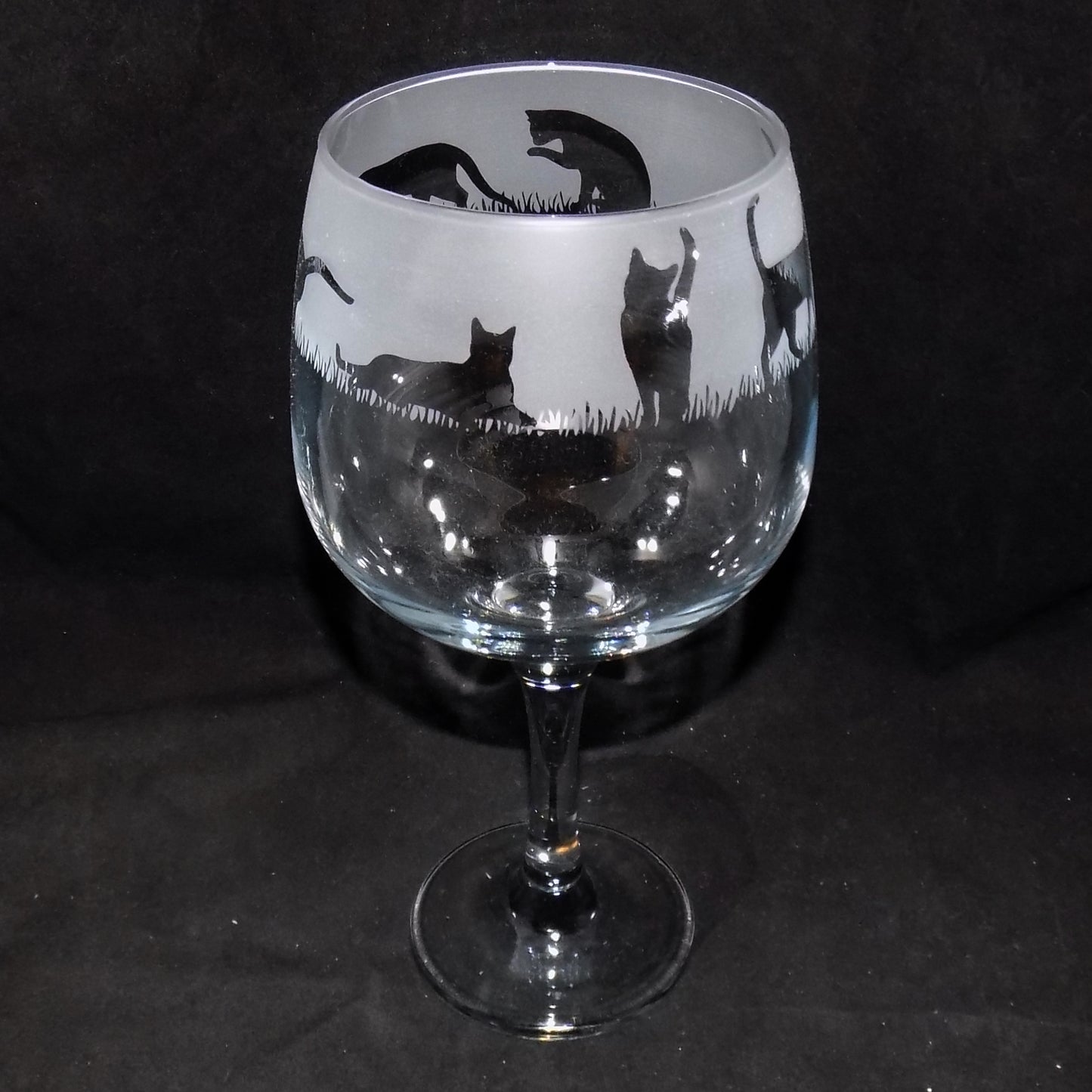 Cat Gin Glass