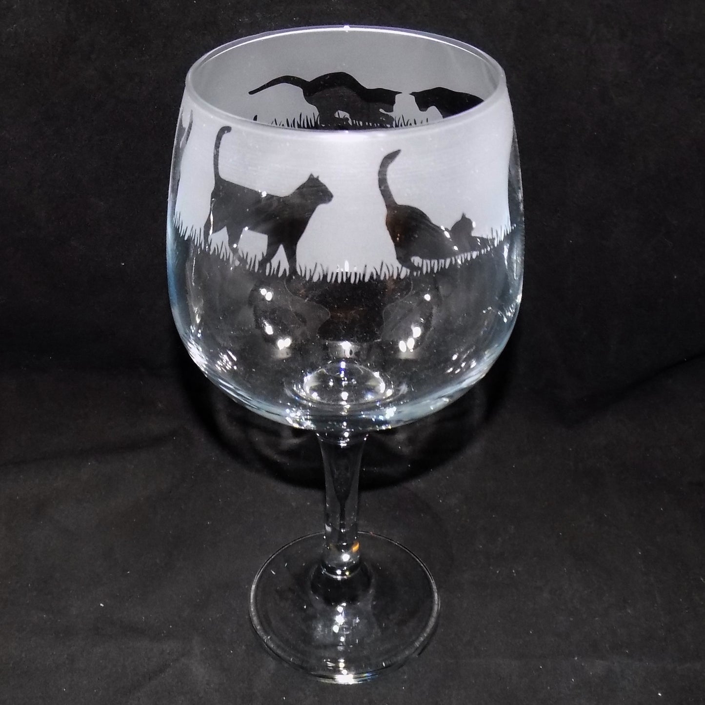 Cat Gin Glass