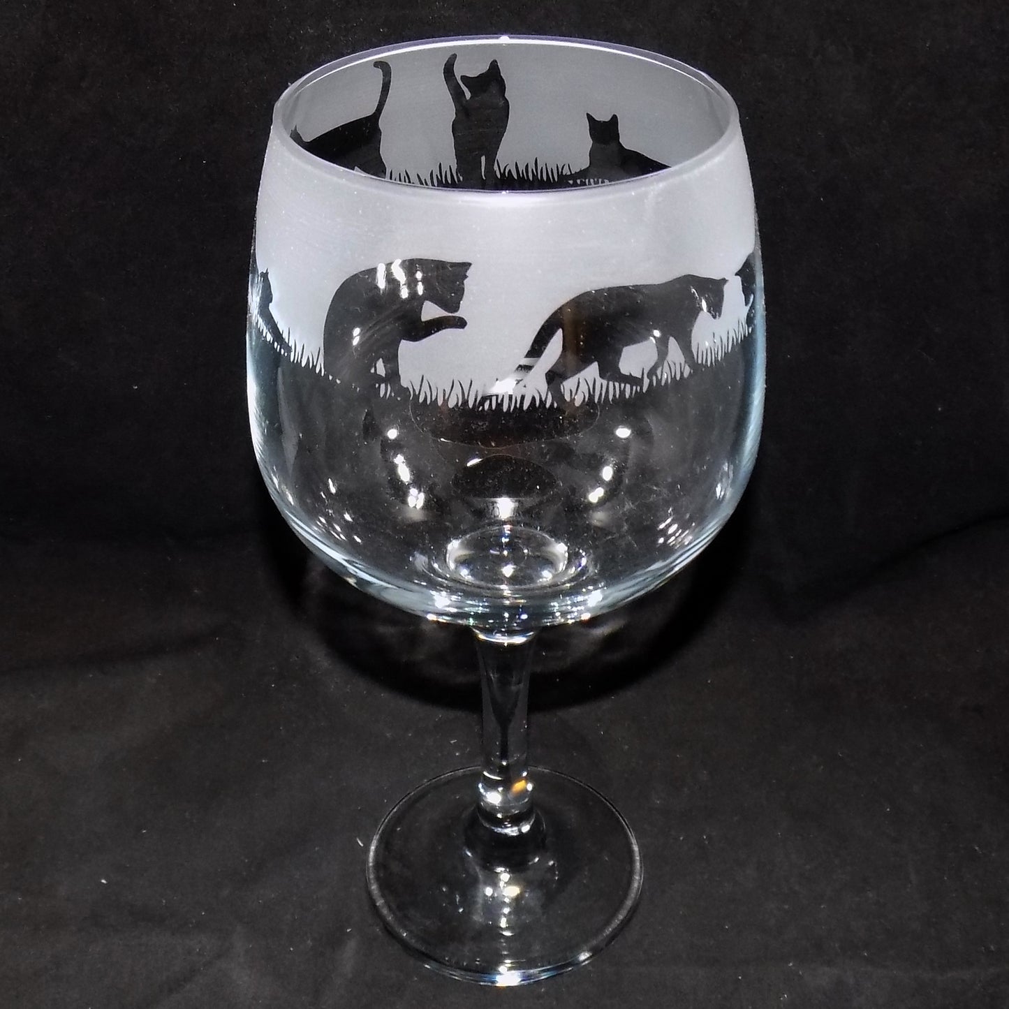 Cat Gin Glass