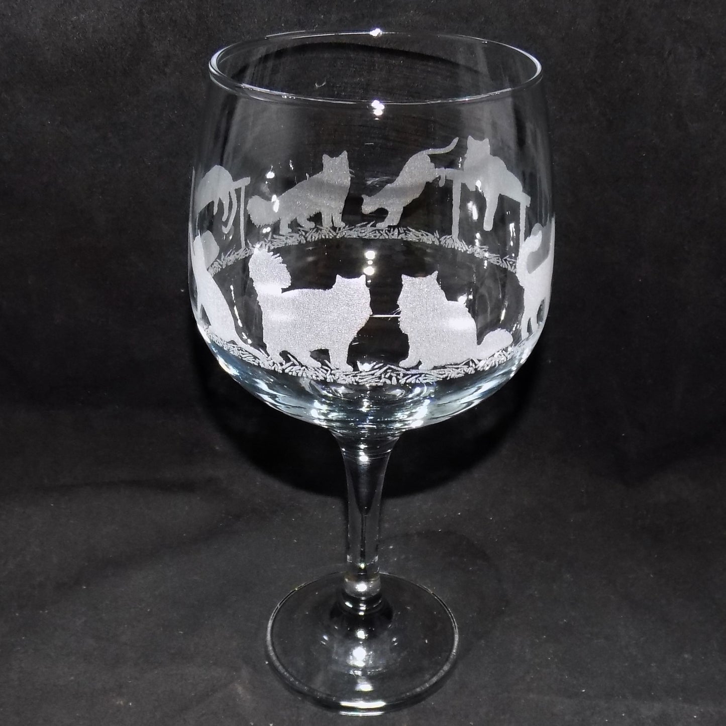 Cat Gin Glass