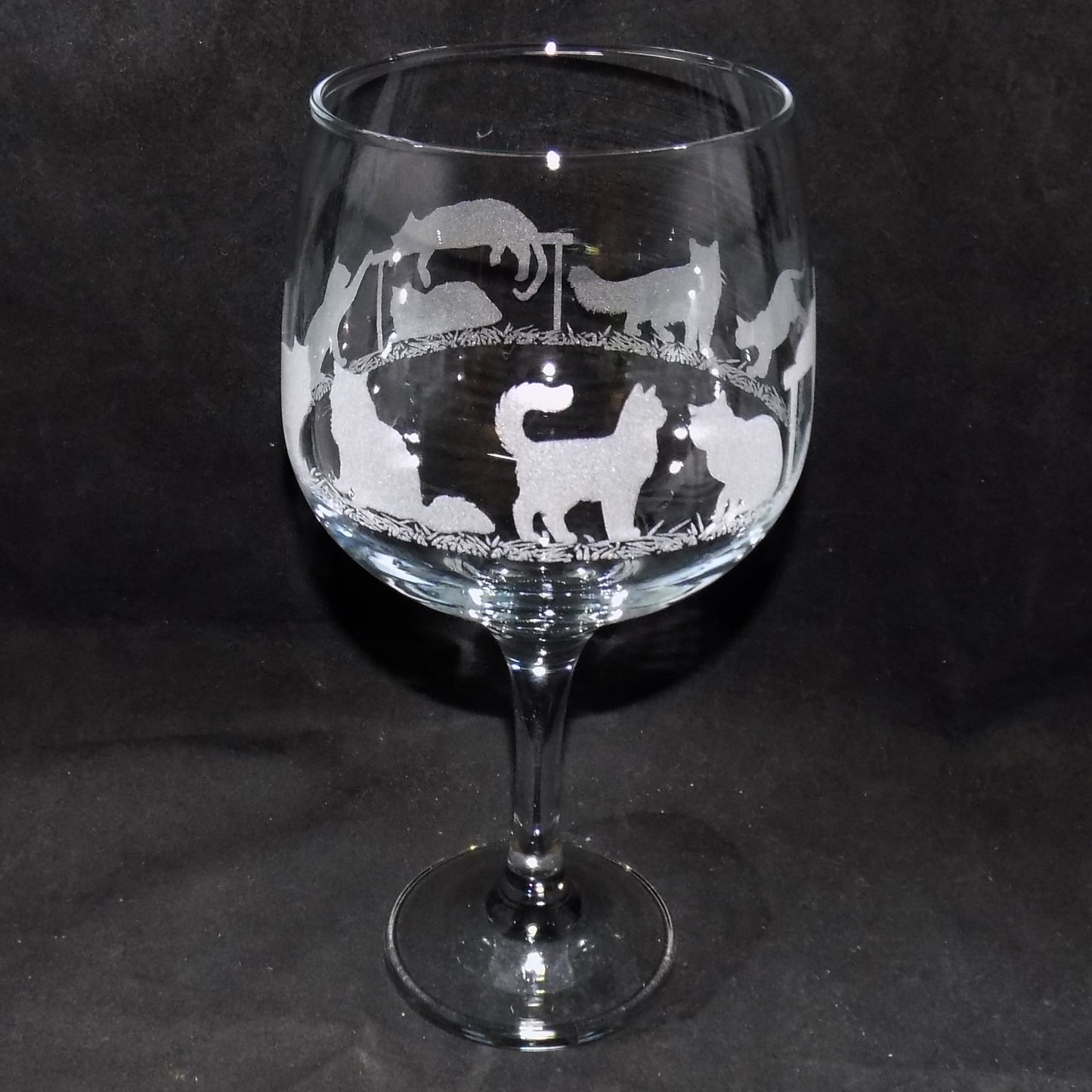 Cat Gin Glass