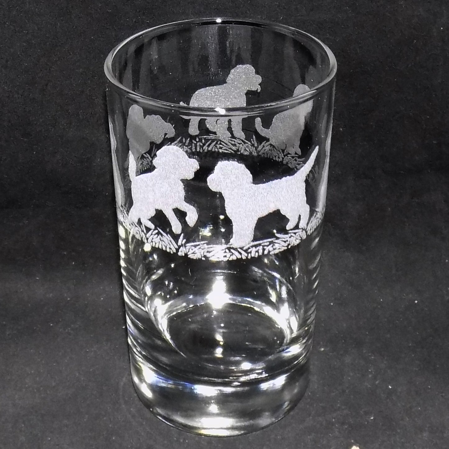 Cockapoo Tall Glass