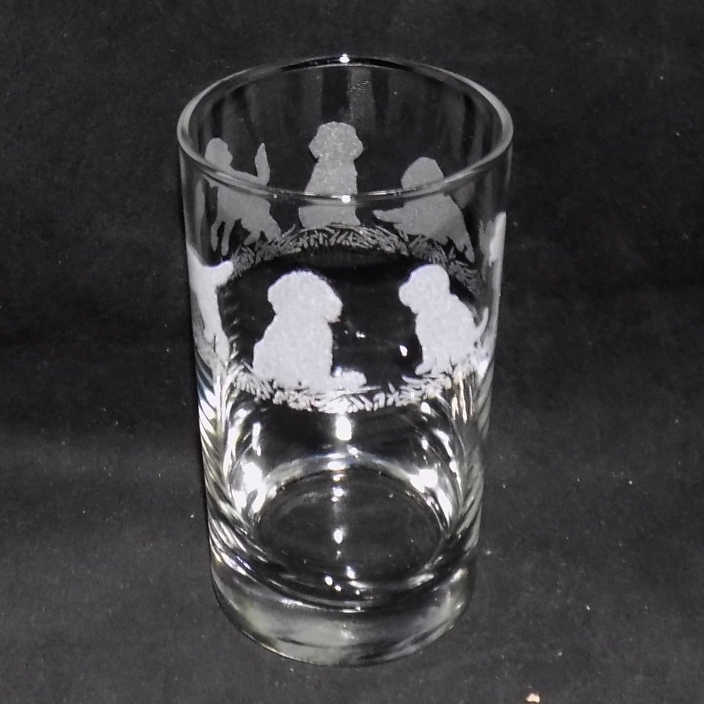 Cockapoo Tall Glass
