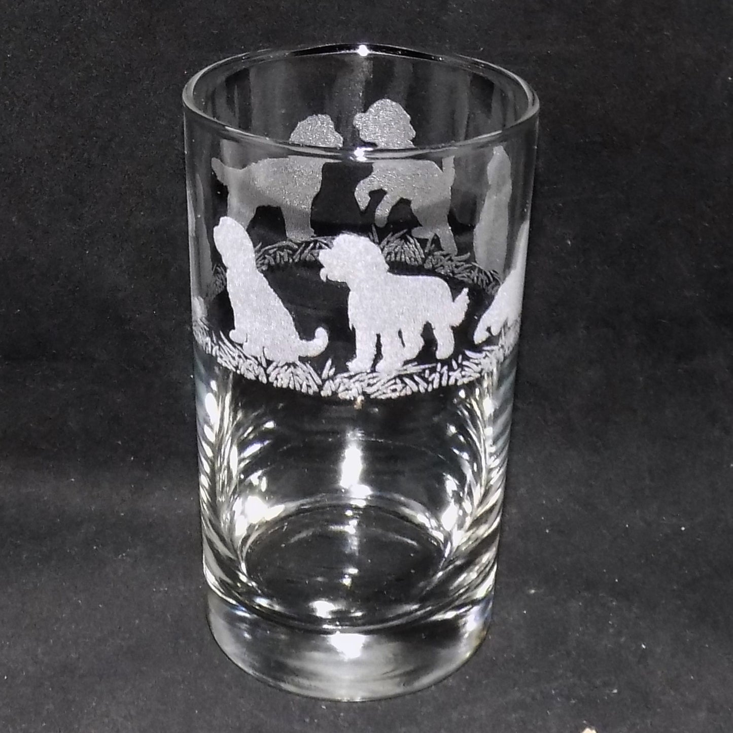 Cockapoo Tall Glass