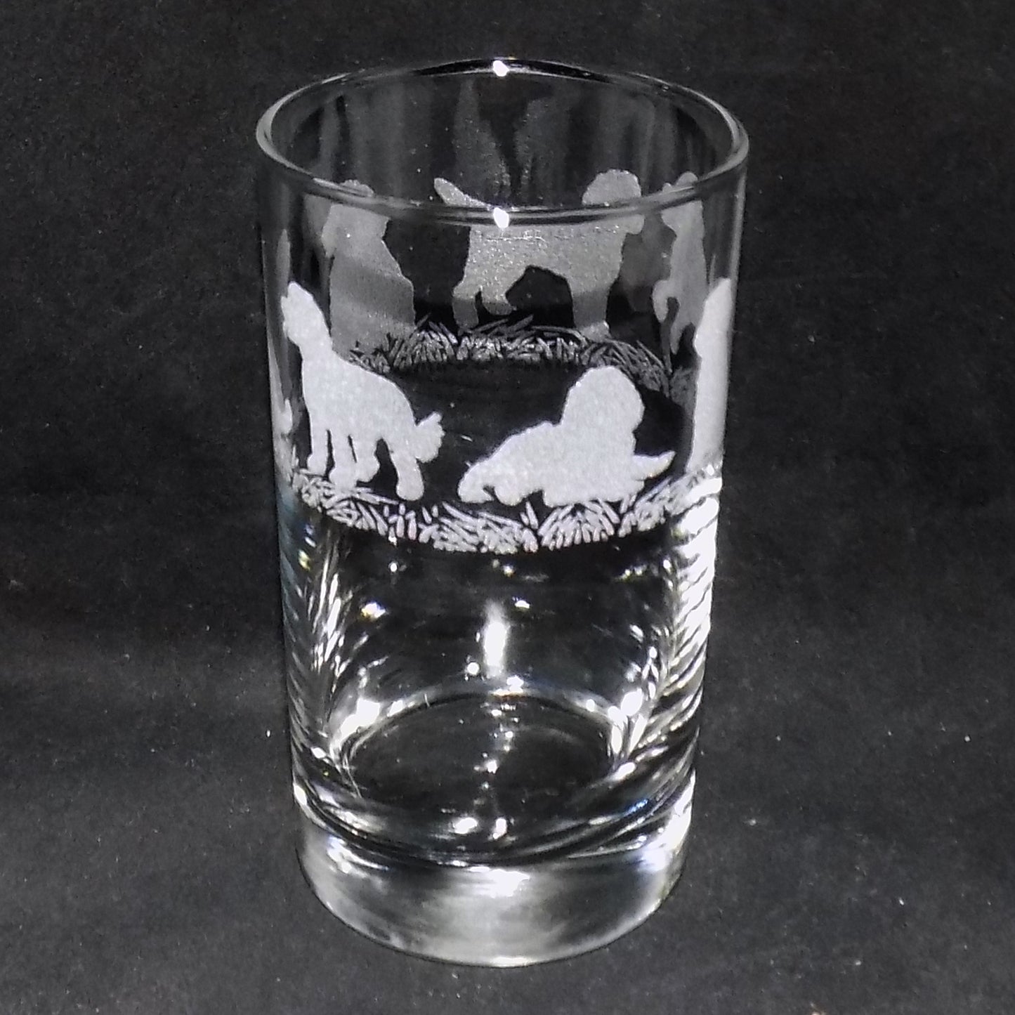 Cockapoo Tall Glass