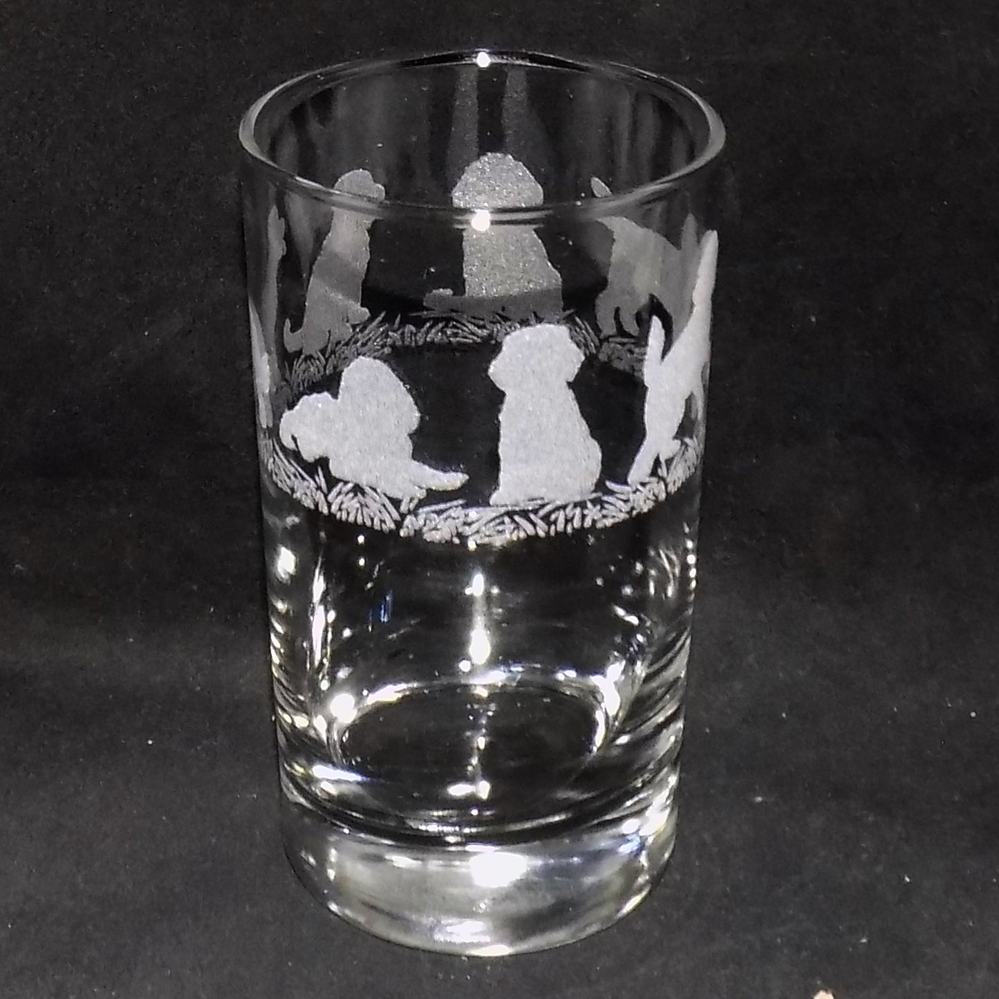 Cockapoo Tall Glass