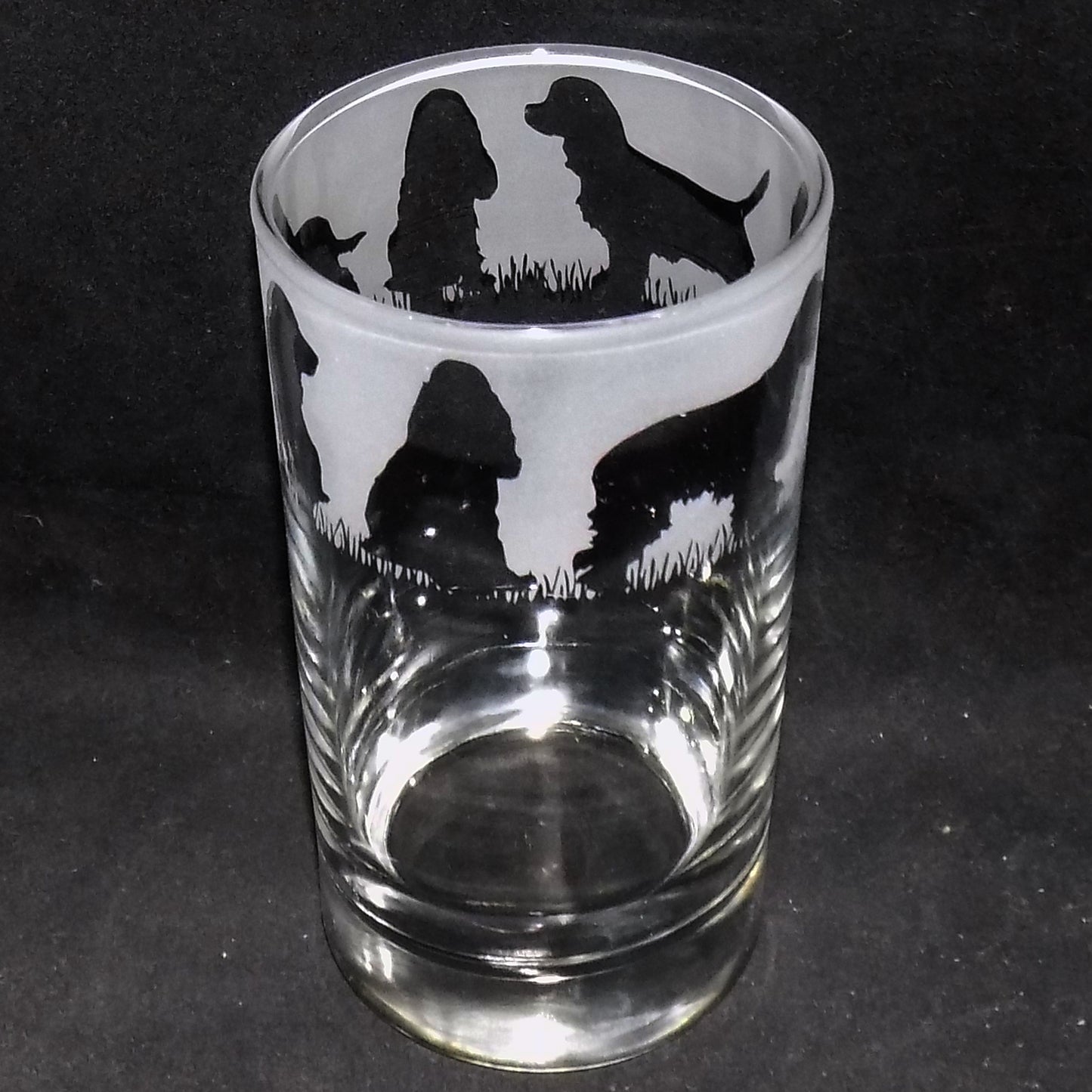Cocker Spaniel Tall Glass