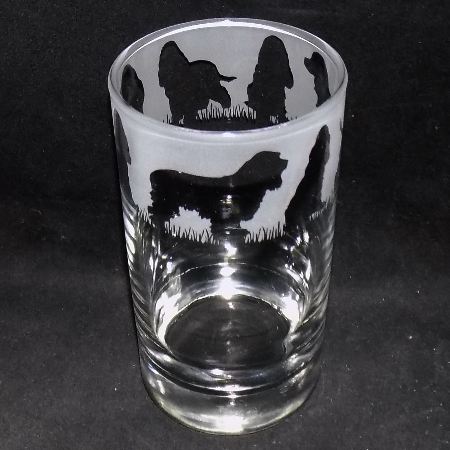 Cocker Spaniel Tall Glass