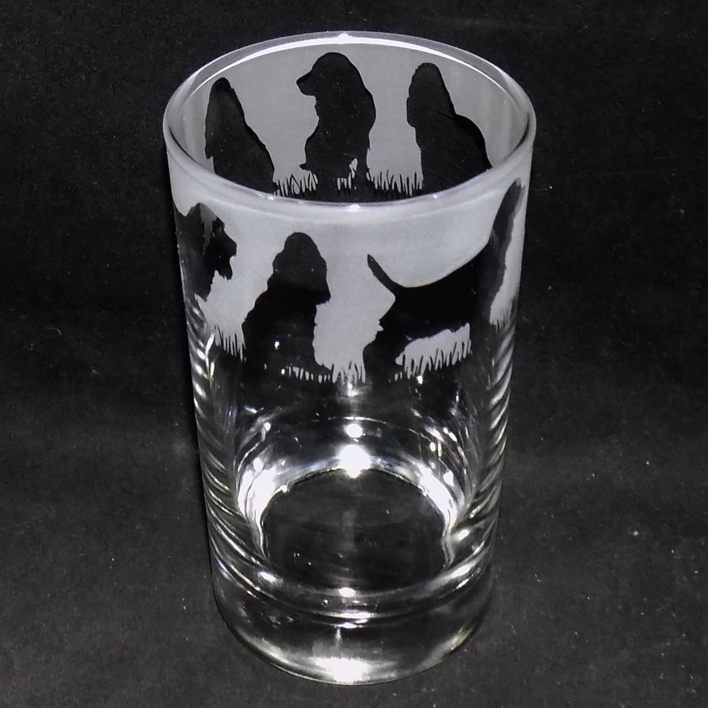 Cocker Spaniel Tall Glass