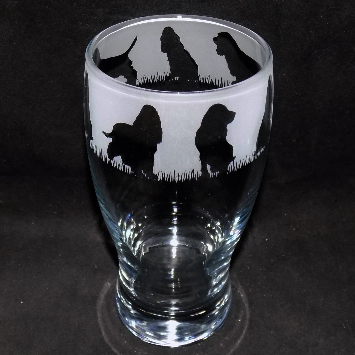 Cocker Spaniel Pint Glass
