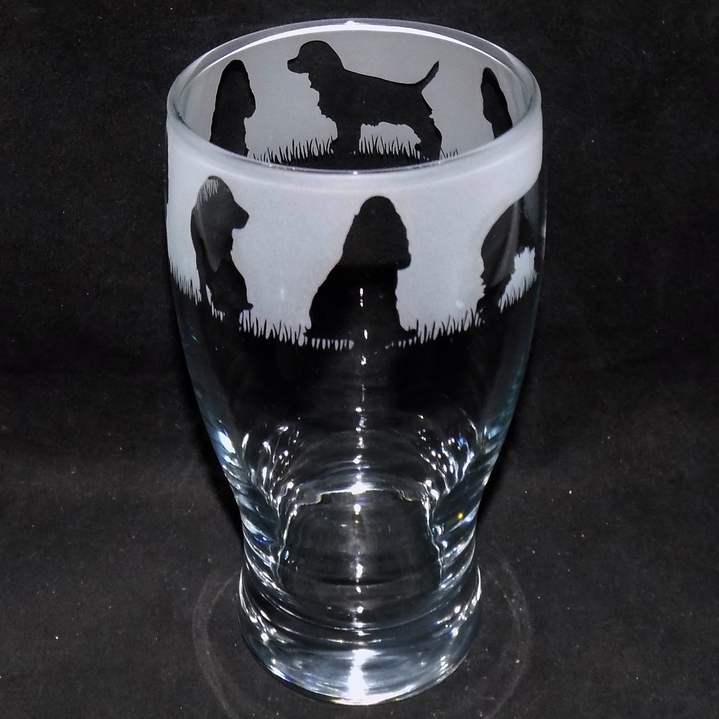 Cocker Spaniel Pint Glass