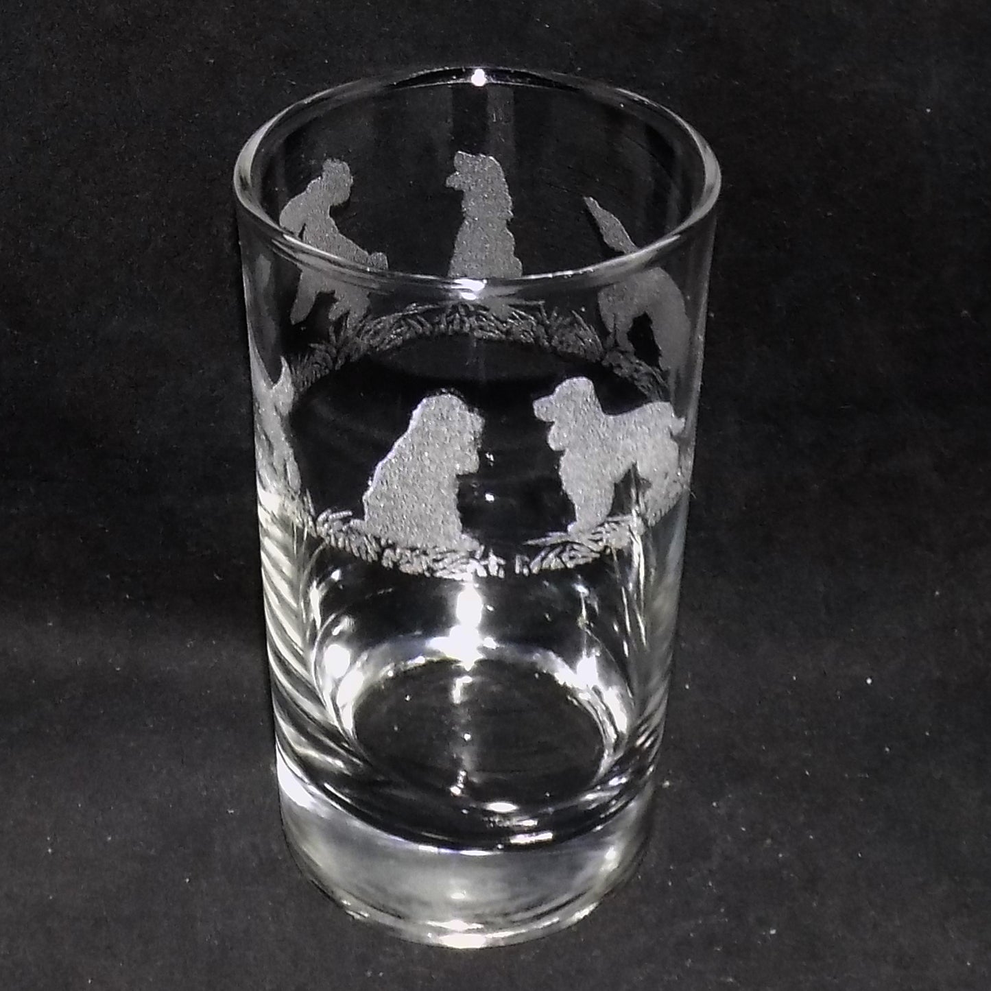 Cocker Spaniel Tall Glass