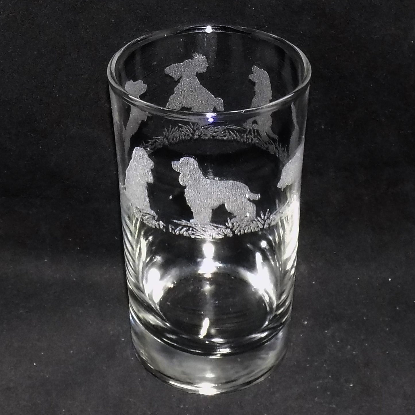 Cocker Spaniel Tall Glass