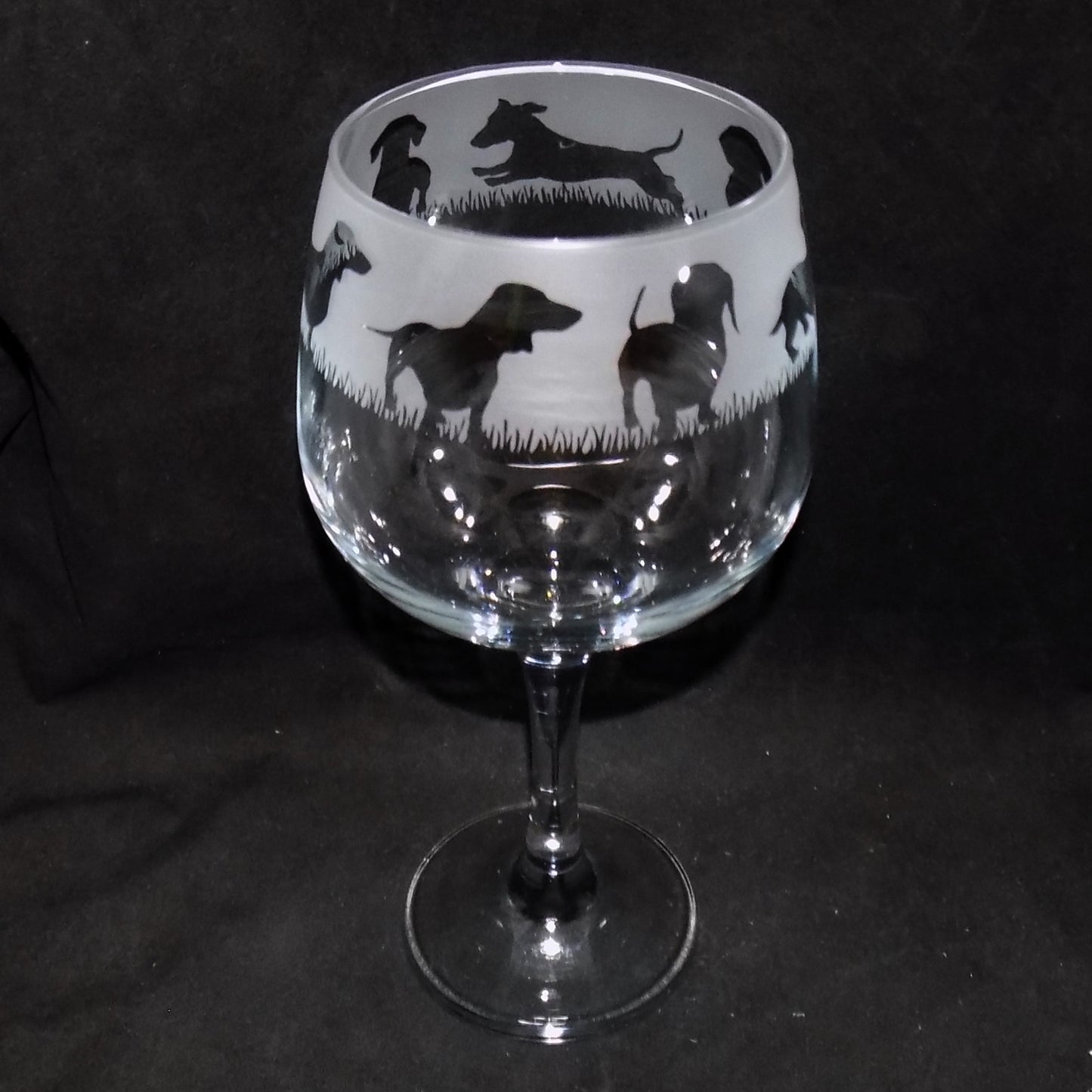 Dachshund (Short Haired) Gin Glass