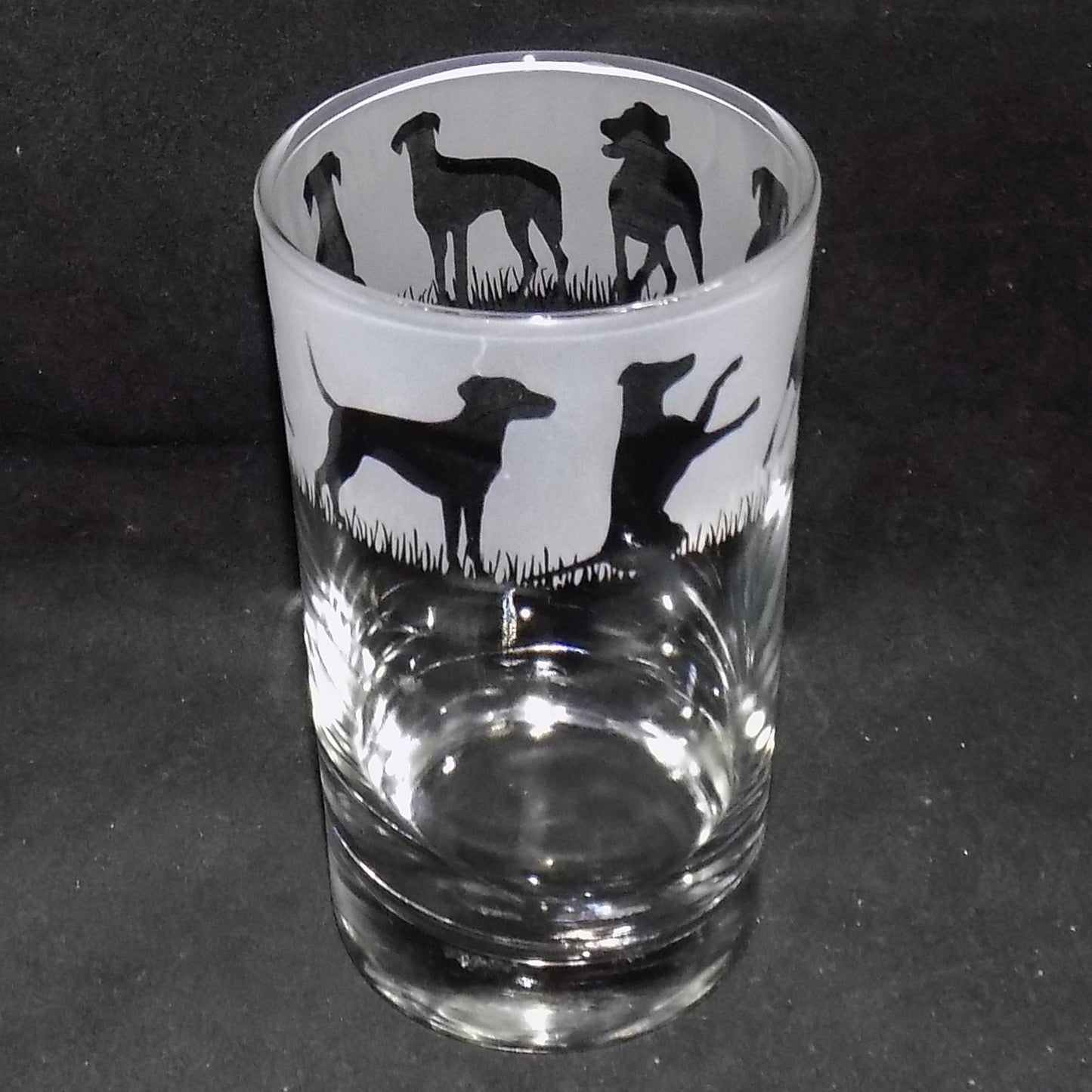 Doberman Tall Glass