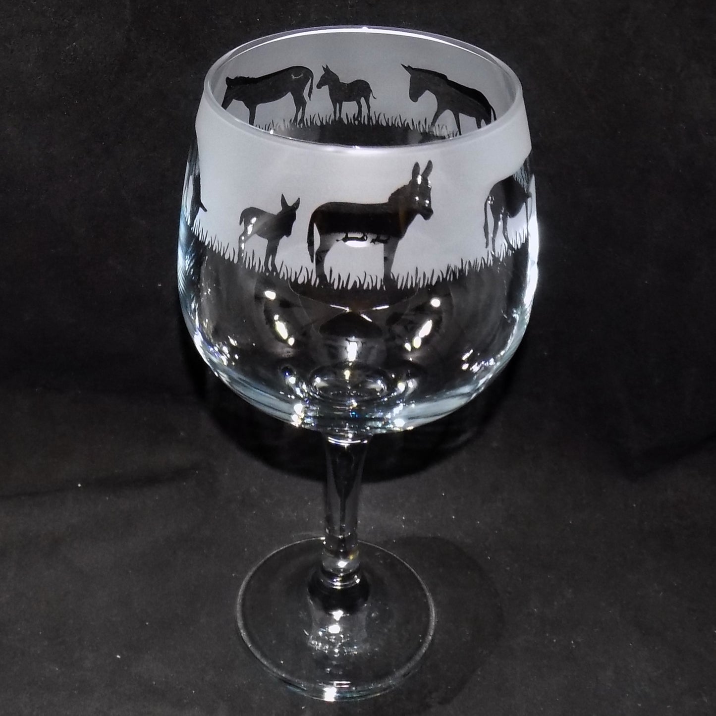 Donkey Gin Glass