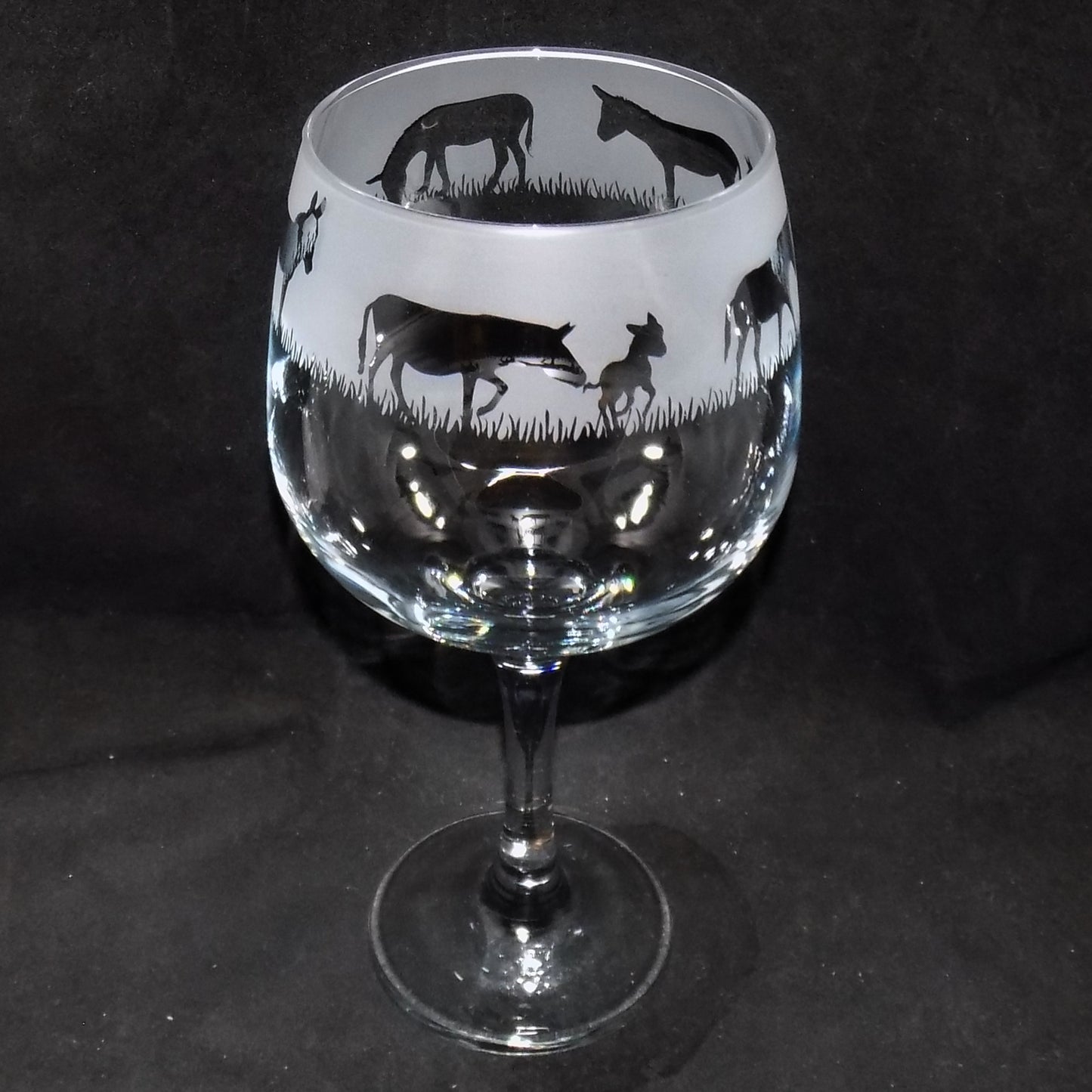 Donkey Gin Glass