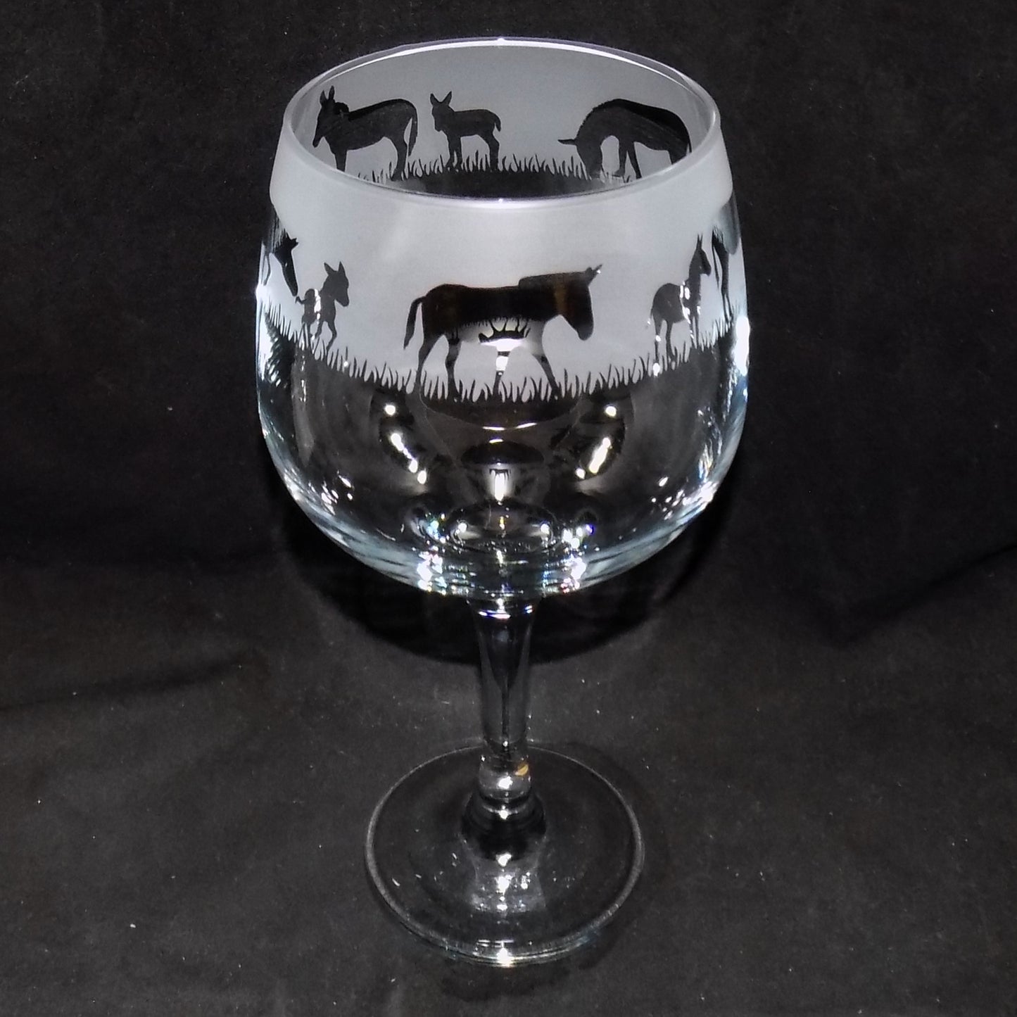 Donkey Gin Glass