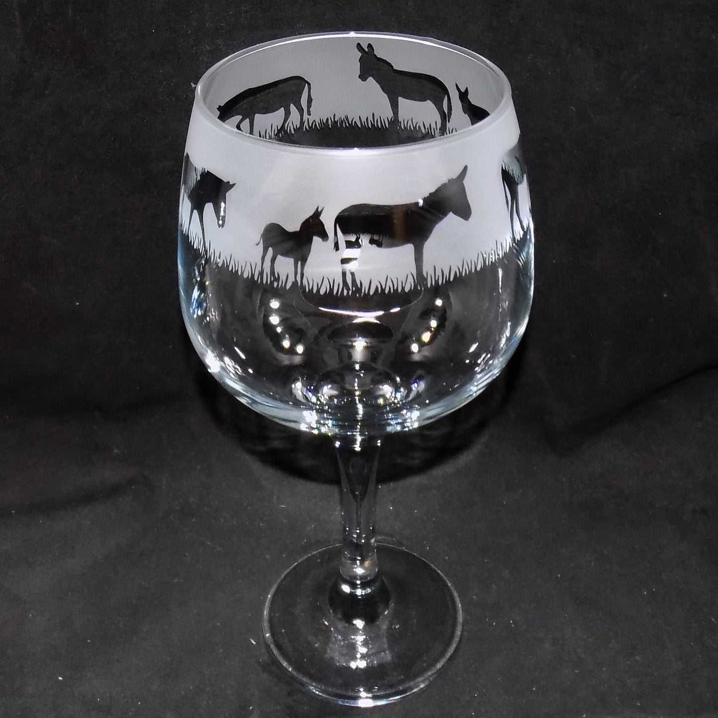 Donkey Gin Glass