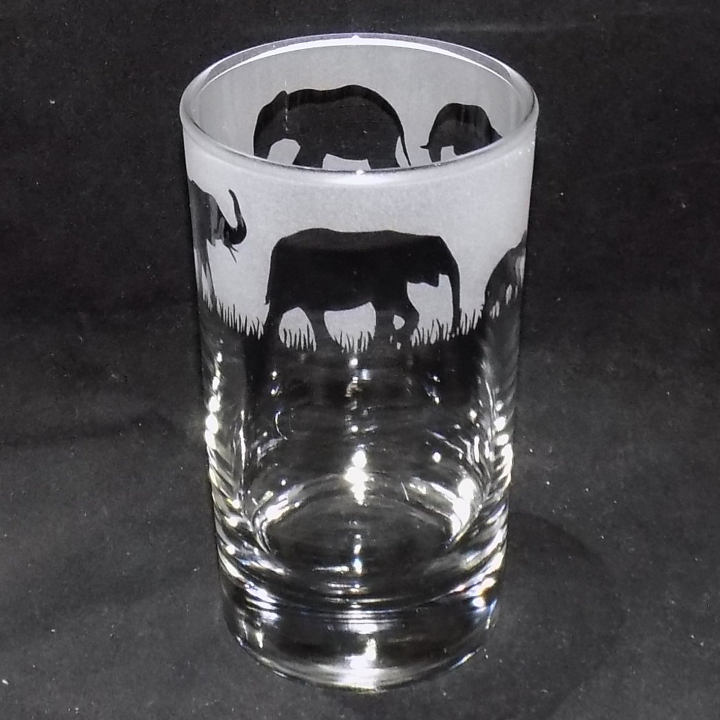 Elephant Tall Glass