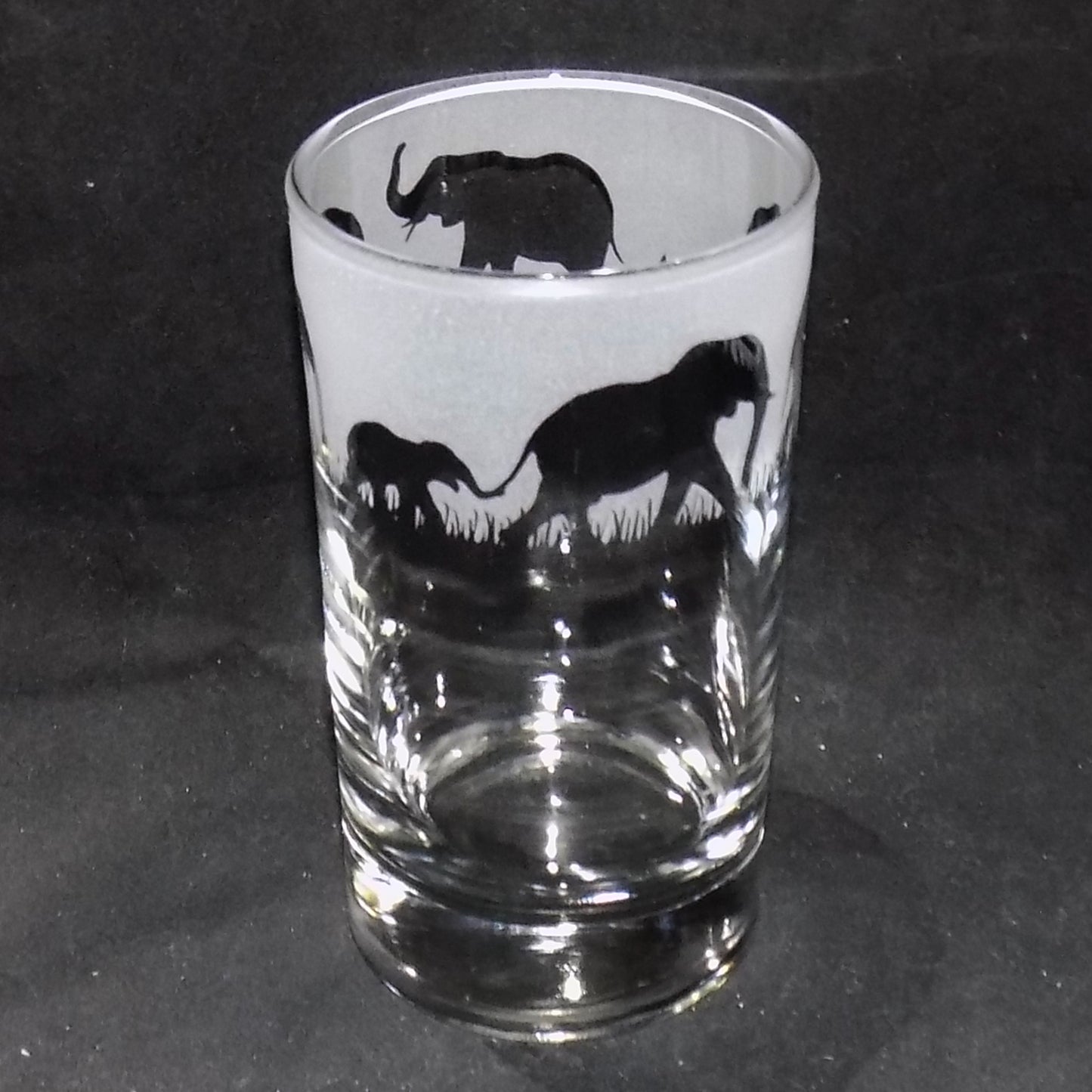 Elephant Tall Glass