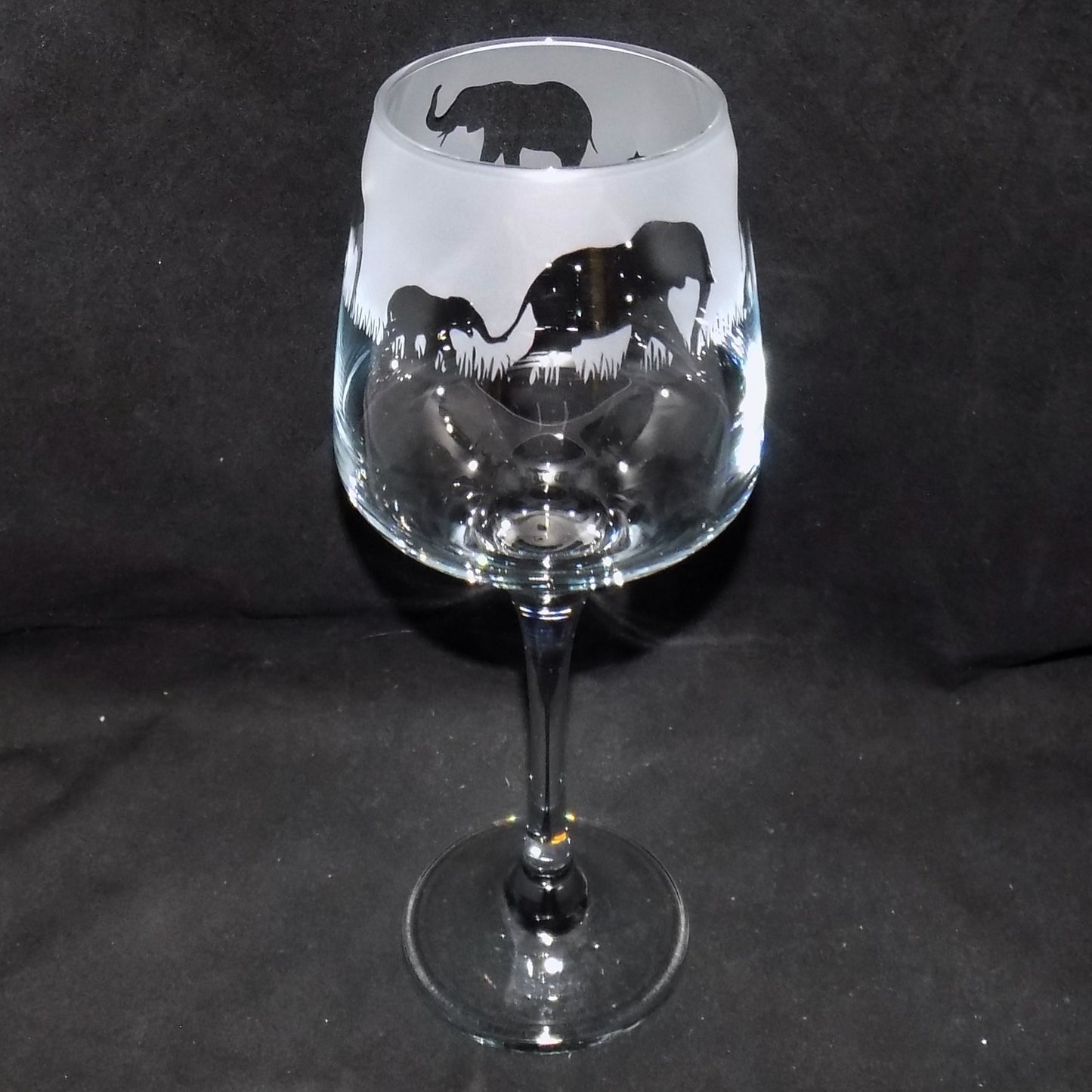 Elephant Stemmed Wine Glass