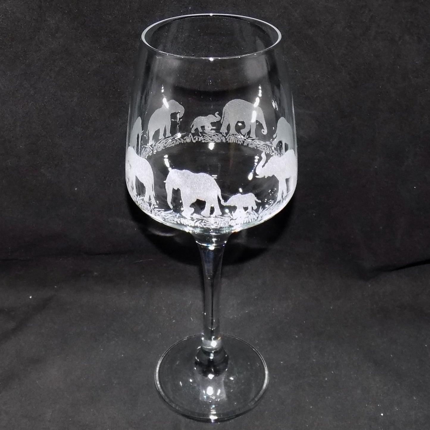 Elephant Stemmed Wine Glass