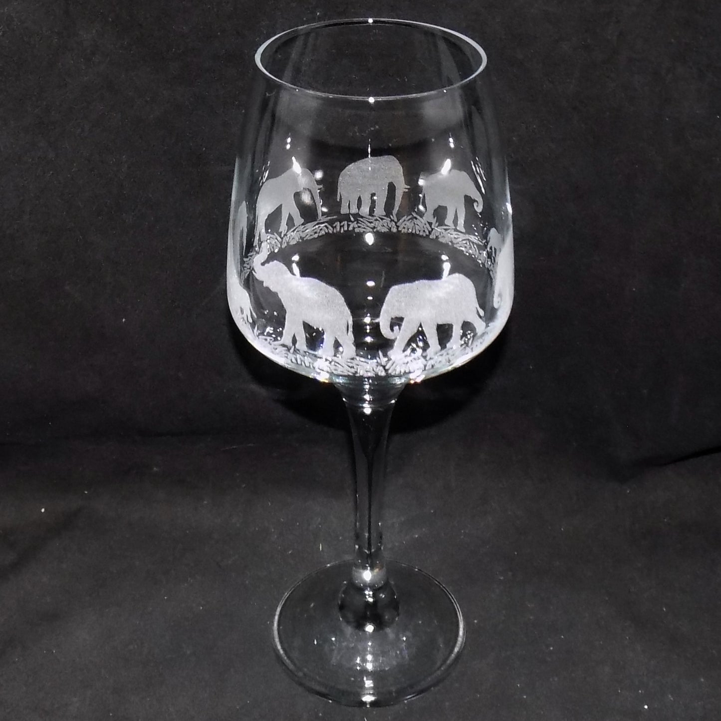 Elephant Stemmed Wine Glass