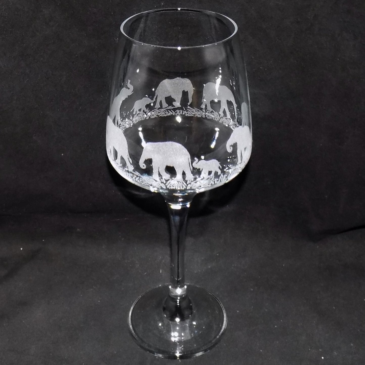 Elephant Stemmed Wine Glass