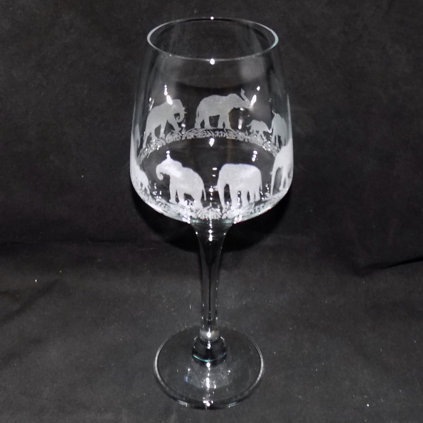 Elephant Stemmed Wine Glass