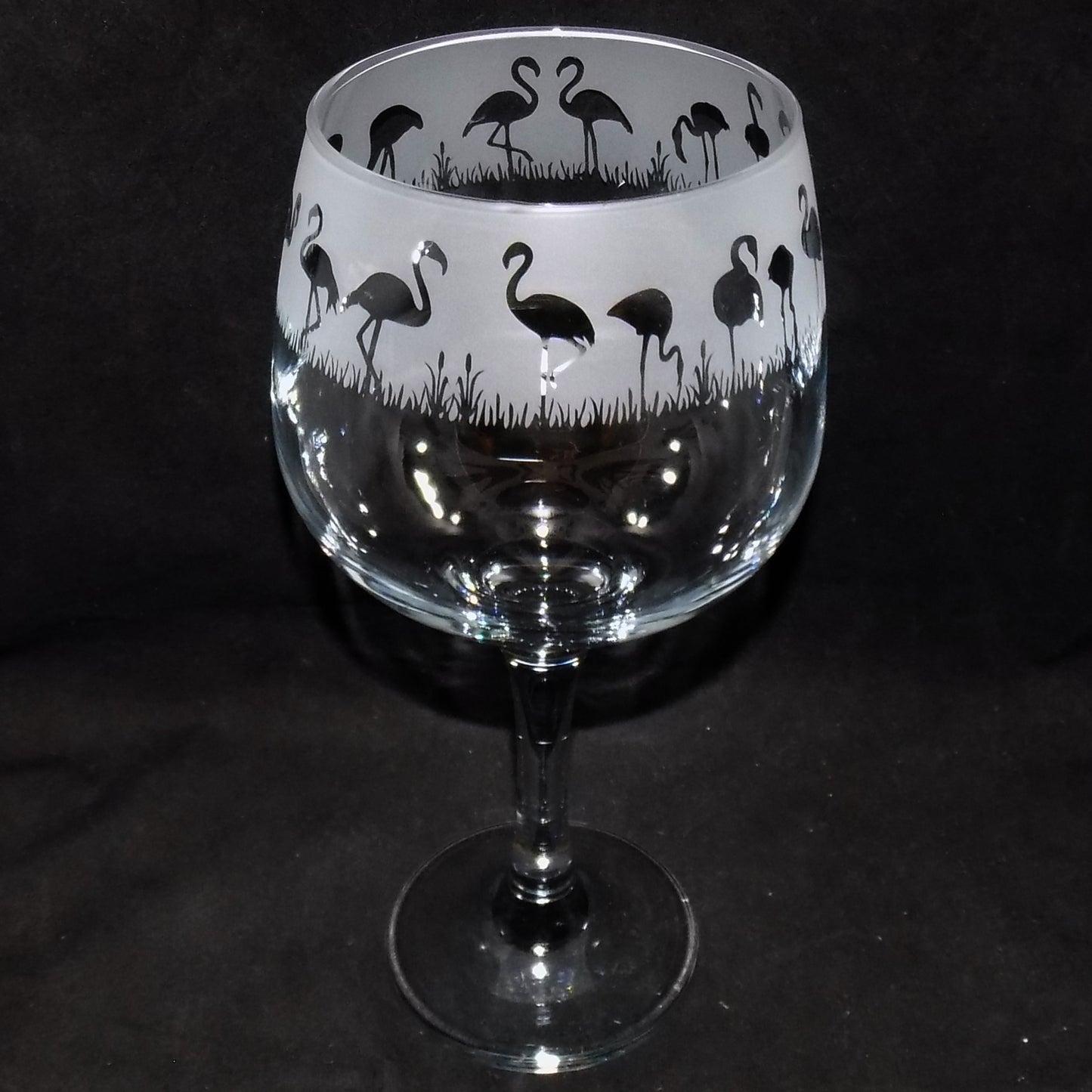 Flamingo Gin Glass