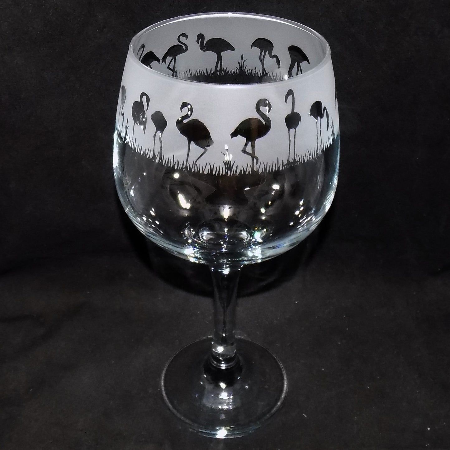 Flamingo Gin Glass