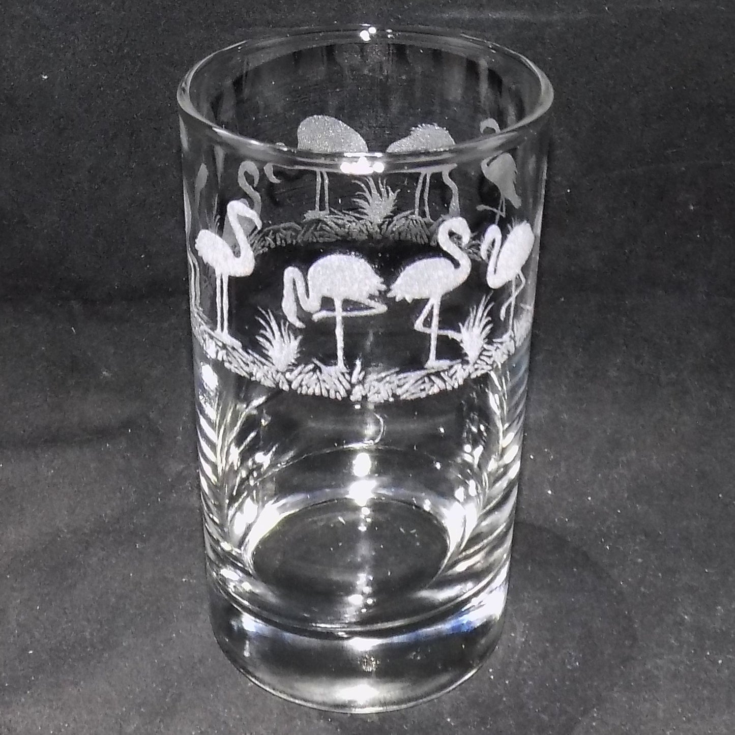 Flamingo Tall Glass